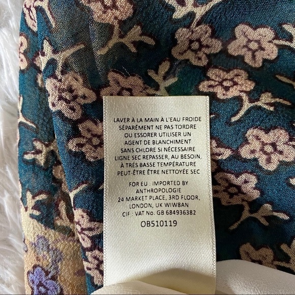 Floreat for Anthropologie Patchwork Blouse - Picture 7 of 8